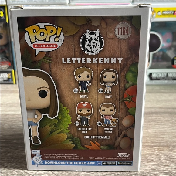 Funko Pop! Letterkenny Katy with Brown Hair - Picture 4 of 4